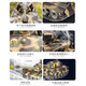 
Henglong Large tank 2.4G super large German Tiger King remote control toy tank crawler tank 3888A gift upgraded version (all car plastic + steel wave) 7000mAh battery