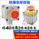 Applicable control button LA53-1H la53-1J with protective cover self-locking button emergency stop + green yellow red