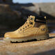 Carter Cat Men's Boots Красивые мужские повседневные материалы Martin Boots Mid Top Американские модные ретро-ботинки Классические классические Khaki-C20299 Кожаная обувь размер 41