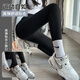 Langsha Modal leggings for women in spring and summer wear nine-point thin yoga pants black slim fit slim and stretchy feet