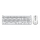 Logitech (Logitech) Série préférée K865 Clavier mécanique Clavier à double mode Bluetooth Clavier (modèle amélioré K845) 104 CLÉ FILLE GAMING BUSINESS OFFICE OFFICE Clavier et souris K865 Pearl White + M750 M blanc