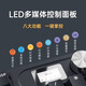 Langtu LT104 Wired Wired Wired Wireless Wireless RGB Affichage rétro-éclairé DIY Office E-Sports Clavier mécanique Xiacu Grey Grey à trois modes RVB (écran de couleur GIF)
