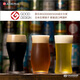 Kawasan selects Japan's original imported craft beer glass Ishizuka Glass ADERIA high-end beer glass for late drinking genre, thick flavor 365ml 1 piece
