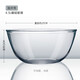 Newair and washbasin home kitchen large wash basin glass kneading basin thickened egg beating basin heat-resistant hair basin transparent bowl