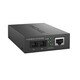 TP-Link TL-FC312-20 Gigabit Transmisión de doble fibra de modo único 20 kilómetros Transceptor de fibra fotoeléctrica bidireccional de larga distancia, se requieren dos pares del mismo modelo