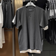 阿迪达斯 （adidas） 短袖男装2024夏季针织透气亲肤柔软跑步运动服男款户外半袖t恤衫 IR5266-黑 180/100A/L
