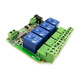 1/2/3/4/6/8/12-channel Modbus relay module switching input and output RS485/TTL/PLC 4-channel output + no input 5V