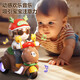HERO THRIVE婴幼儿学爬抬头玩具0-1岁儿童3-6岁男女孩宝宝一两三周岁生日礼物 【电池版】电动特技摩托车 旋转灯光音乐会唱歌跳舞的玩具