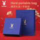 Playboy Herren Brieftasche Short Money Chuck Layer Cowide Jugend Horizontaler Brieftasche, um Papa und Ehemann Geburtstagsgeschenk zu geben