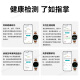 Huawei (Huawei) [National Subvention 15%] Regardez GT 5 Smart Watch Sports Xuanji Perception System Blood Oxygène Séquence cardiaque Température corporelle Surveillance de la respiration Bluetooth Call Imperproof Men and Women Emotions 46 mm Fantasy Night Black-Fluoroelastic Strap [Envoi de sangle de cuir + film]