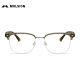 MOLSION Mosen glasses Xiao Zhan same style eyebrow line half frame myopia mirror frame MJ6195