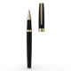 Picasso (pimio) signature pen gift box set Business office orb pen Signature pen Graduation gift for men and women Students adult writing practice 717 bright black gold clip