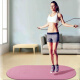 Taiying omitir la almohadilla absorbente de la cuerda sin cuerda omitiendo la colchoneta TPE Aislamiento Aislamiento Absorción de choque Hogar Anti-Slip Sports Jumping Engrosado de 10 mm de espesor de 13561 cm de cuero rosa 8 mm (principiantes)