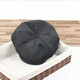 Mo Zilan painter hat men beret ins octagonal hat blood gangster hat razor party newspaper boy autumn and winter woolen bud hat black stripes medium size M/L56-58cm