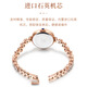 OLEVS Swiss certified new watch women's niche quartz thin model women's watch trendy Chinese Valentine's Day birthday gift Li 9903 steel belt white women