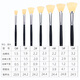 
Monet (Monet) 15618 Boar Bristle Fan Pen Fishtail Brush Hard Brush Gouache Water Acrylic Oil Brush Single Set Wall Painting Brush Schedule Pen 3#1