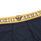 ARMANI/Armani EA 3-piece men's comfortable and fashionable boxer pants boxer underwear 111357 3F723 12082 3 pieces S