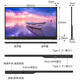 AOSIMAN portable display 4K/switch portable screen notebook expansion computer secondary screen mobile screen projection PS5 display e-sports game wireless projection portable display thousands of people bought the popular 15.6-inch A+ good screen 1080P+IPS