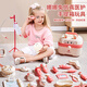 Huangen Children's House Playing Doctor Toy Set Little Girl Stethoscope Medical Box Nurse Role Playing Injection Baby Deluxe Version 48-Piece Value Package-With Doll-Blue Package All Packages are sent to suspended bottles