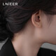 LnieerF136 medical titanium alloy ear sticks, earrings, women's ear piercing earrings, ear bone nails, men's mini invisible anti-blocking needle earrings, 1 pair, 10mm ear sticks, titanium alloy