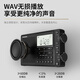 
Panda (PANDA) 6218 radio full band imported chips for the elderly and high sound quality professional short-wave semiconductor portable card charging multi-function emergency frequency modulation broadcast 6218 flagship model [lithium-containing battery + headphones]