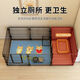 Pet supplies dog cages, dog fences, home indoor medium and large dog cages, outdoor pet fences, free black free little yellow duck + pet sleeping pad, 1 piece 20*20*20 without doors