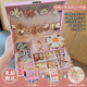 Beimuxing children's hair accessories girls birthday gifts for girls 3-6 years old hairpin jewelry box girls birthday gifts for girls 7-14 years old