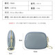Zhennishi Frauen kleiner Brieftaschen Frauenmünzen Brieftasche Mini Coin Wallet Geldbeutel Reißverschluss Brieftasche Top -Schicht Cowide Key Bag Wein rot