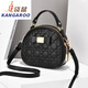 Canguro mini bolso de la moda para mujer bolso de hombro para mujeres bolso de cuerpo de mujer Bolso gato cabeza blanca