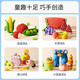 索迪无毒彩泥黏土太空橡皮泥手工儿童玩具女孩24色超轻糖果袋装*5