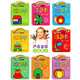 Simple drawing coloring book upgraded version 8 volumes Children's creative painting enlightenment picture book Infant and child toy gifts Early education baby quiet book graffiti coloring painting book
