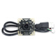 Zhengxinyuan 1-megapixel 720P camera module computer Android device OV9732 USB drive-free module 72 small distortion/manual focus (1 piece)