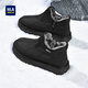 
Hailan Home HLA men's boots casual and versatile wear-resistant cotton shoes warm-up foot snow boots HAAMXM4DFC002 black 40