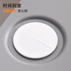 Shuangju rice bucket kitchen household thickened flour box seal moisture-proof insect-proof rice jar miscellaneous grain storage tank grain storage box gray 10Jin [Jin equals 0.5 kg] pack [Rice cup content] 1 piece