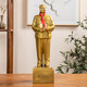 Red Brigade's former capital Chairman Mao statue full body brass home living room decoration bronze statue full body great man crafts ornaments inspirational full body statue of the founding of the People's Republic of China height 25.8CM copper back cover with number