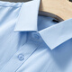 Camisa de la altura corta (Tucano) Camisa de manga corta para hombres Summer sin ripas sin ripas