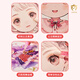 Aozhijia Children's Makeup Toys Girl Princess Makeup Sac Jouer House Fabriqué à la main DIY SIGNE