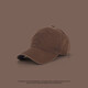Chuanjita One Big Head Hat Men's Baseball Hat Men's Spring and Autumn Solid Cotton Soft Top Baseball Cap Trend Washing Plus Large Size Baseball Bloom Beige 2XL (Big Head Circle 58-62CM)