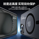 Green Network Applicable to iPhone15Plus mobile phone case Apple 15Plus magnetic case MagSafe protective case Wireless charging Anti-fall Frosted black