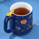 Palace Museum Culture Palace Cat Playing with Fish Mug Ceramic Cup Water Cup Coffee Cup Souvenir Palace Museum Cultural and Creative Gifts Gift Box 400ml