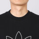 阿迪达斯 （adidas） 三叶草短袖T恤男士夏季运动服经典百搭舒适透气休闲圆领半袖 FM3897黑色 S