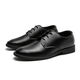 Zapatos de cuero foninou para hombres usuarios para hombres jóvenes trabajos de negocios casuales zapatos de trabajo de estilo británico