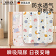 WCZ Deutsche Qualität Baby Urin-Separator Handtuch reines Baumwollwaschable atmungsable große doppelseitige Kinder wasserdichte und waschbare Windeln großer Lineal 2-Pack-Raum Planet Ozean World 7A Antibakterielles Upgrade Modell 50x70cm