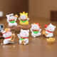 
Yujia Liangpin Mini Zhaocao Office Desktop Small Ornaments for Girls, Children's Day Practical Gifts 6 Packs