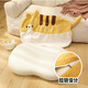 Meet the Beauty Memory Foam Pillow Pillow Cat Belly Pillow Super Soft Cervical Spine Student Male and Female Cat Belly Cute Cartoon Pillow Single Memory Foam Pillow Cat Orange 55x35