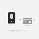 Montblanc Montblanc Craftsman Black Hard Shell Visitenkarte Clip 116390 Chinesischer Valentinstagsgeschenk