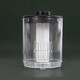 Boyu aquarium pump goldfish tank double filter submersible pump filter cartridge mini filter oxygenation and wave pumping three-in-one transparent cylinder + inner plug + yellow cotton 1 each