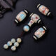 Sarara Accesorios culturales Star Moon Little Vajra Bodhi 108 Piezas Set Pulselas Budistas Baderas Cabeza cuatro sets Diysn3878 Estilo 10 [Tamaño de gran tamaño] Recomendado con 14m-15m