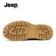 Jeep Jeep Jeep Mid-Top Kick-Kick Big Yellow Boots Summer para hombres Nuevas botas de trabajo de suela gruesa al aire libre Martin Boots Boots amarillo [Tamaño de zapato deportivo estándar] 42