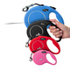 FLEXI German flex Martian dog leash automatic retractable explosion-proof chain small and medium-sized dog leash imported flame red ribbon S 5m 15KG ribbon